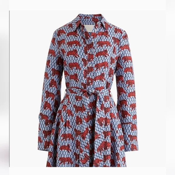 J.CREW Collection Tiger Dress - Picture 6 of 10